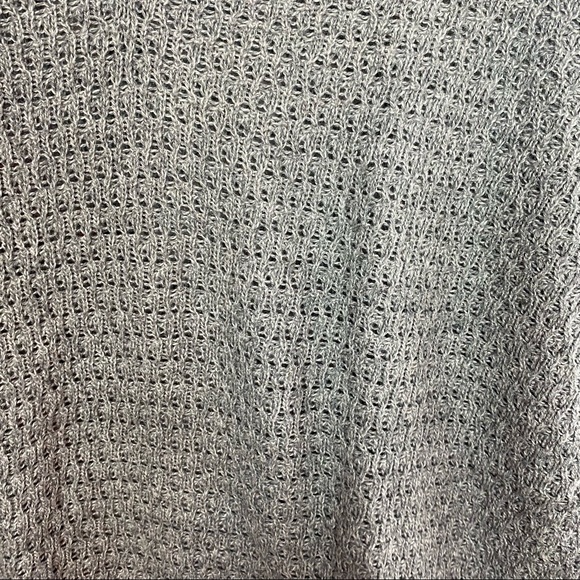 American Eagle Outfitters Gray Open Knit Sweater - Picture 4 of 5